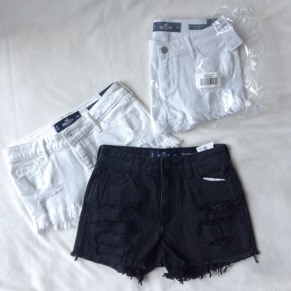 NEW Ripped Denim Shorts